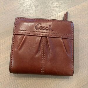 Coach small wallet, Brown